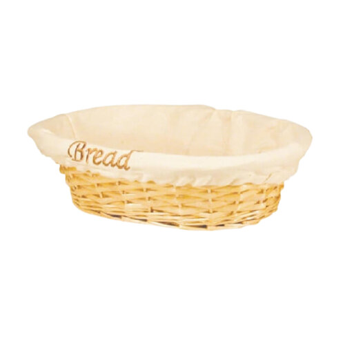 ALKAN AÇIK BÜFE SEPETİ OVAL 28X21X9 BEZLİ - ALKAN