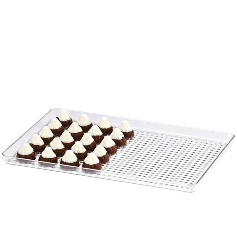 Alkan Derin Policarbonat Çikolata Teşhir Tepsi 20X30 - 2