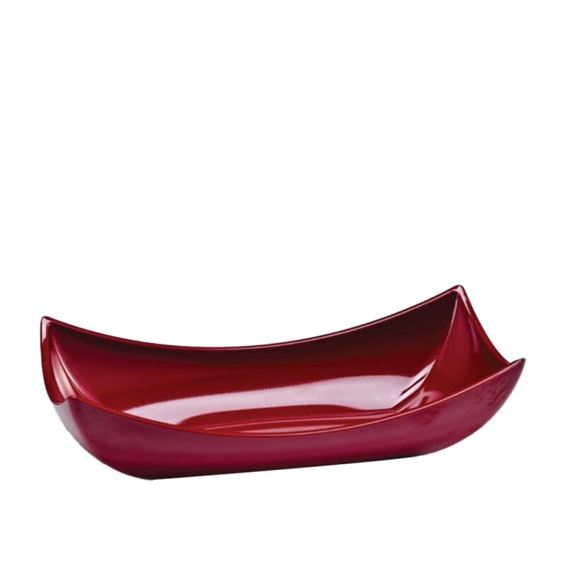 Alkan Köşeli Melamin Teşhir Bordo - 1