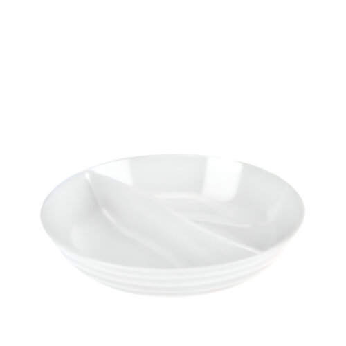 Alkan Yuvarlak Bölmeli Melamin Teşhir Sunum 33,5 cm K993 - ALKAN