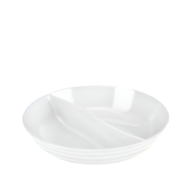 Alkan Yuvarlak Bölmeli Melamin Teşhir Sunum 33,5 cm K993 - 1