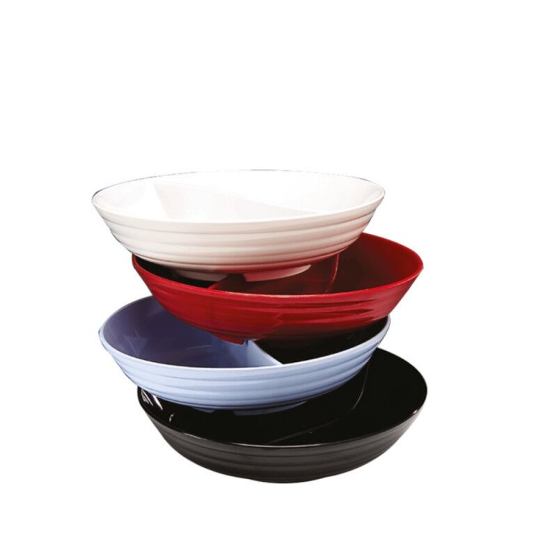 Alkan Yuvarlak Bölmeli Melamin Teşhir Sunum 33,5 cm K993 - 2