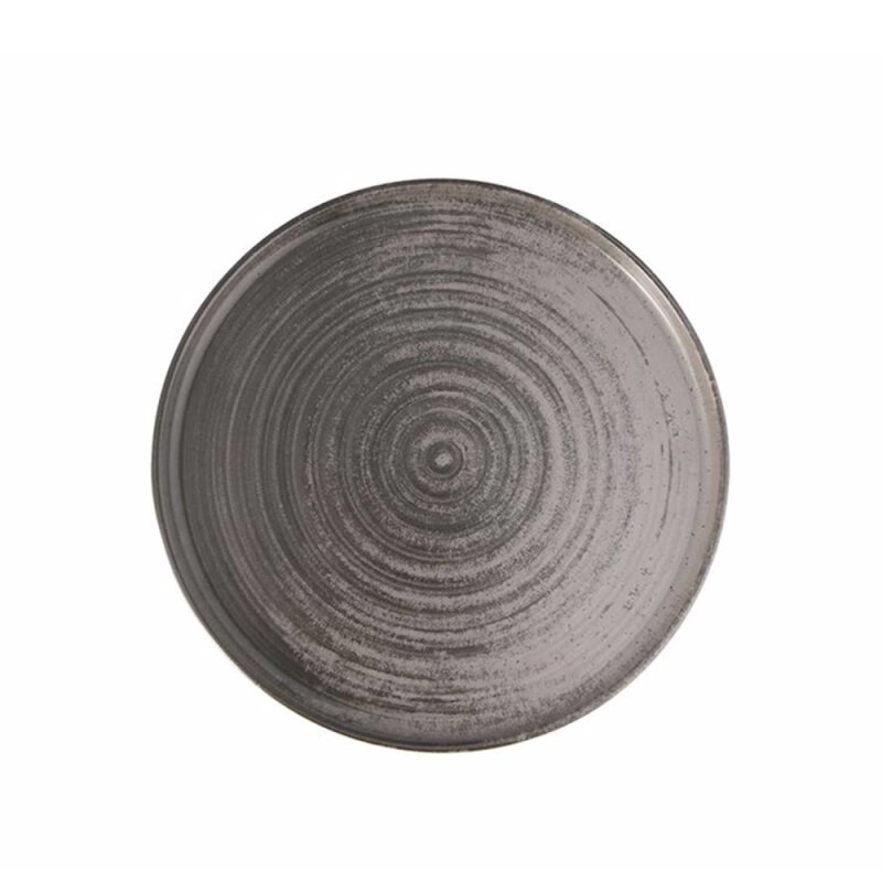 Porland Porselen 18Ac24 Lykke Gri Düz Tabak 24 cm - 1