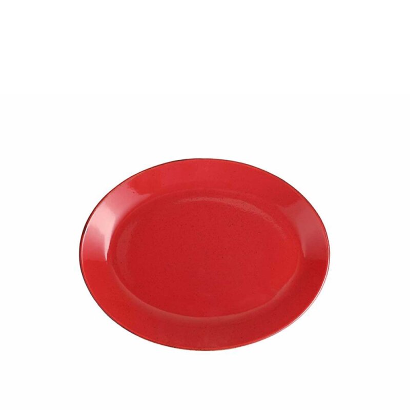 Porland Porselen 112118 Seasons Kırmızı Kayık Tabak 180 Mm - 1