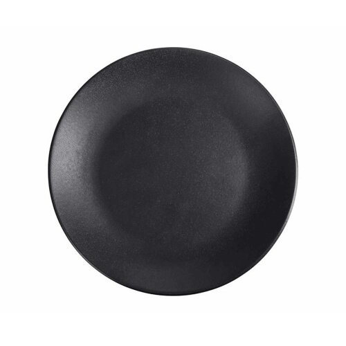 Porland Porselen 187630 Seasons Siyah Düz Tabak 30 cm - PORLAND PORSELEN