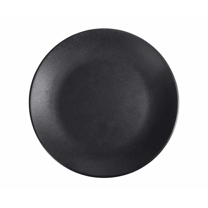 Porland Porselen 187630 Seasons Siyah Düz Tabak 30 cm - 1