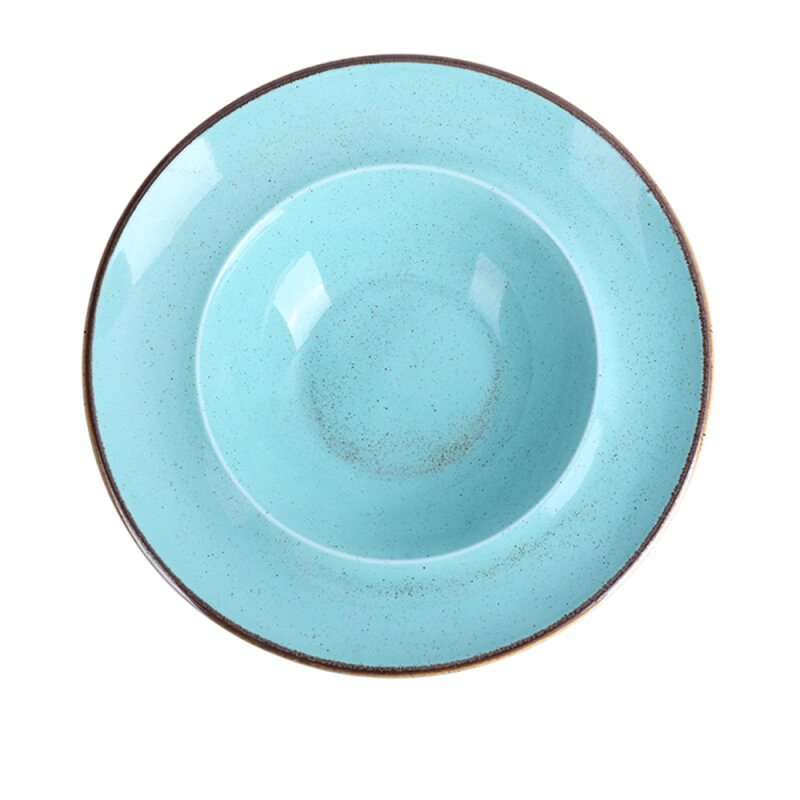 Porland Porselen 173931 Seasons Alumilite Turkua Çukur Tabak 30 cm - 1