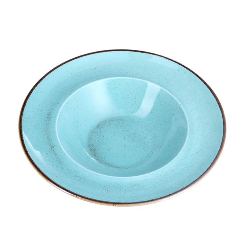 Porland Porselen 173931 Seasons Alumilite Turkua Çukur Tabak 30 cm - 2