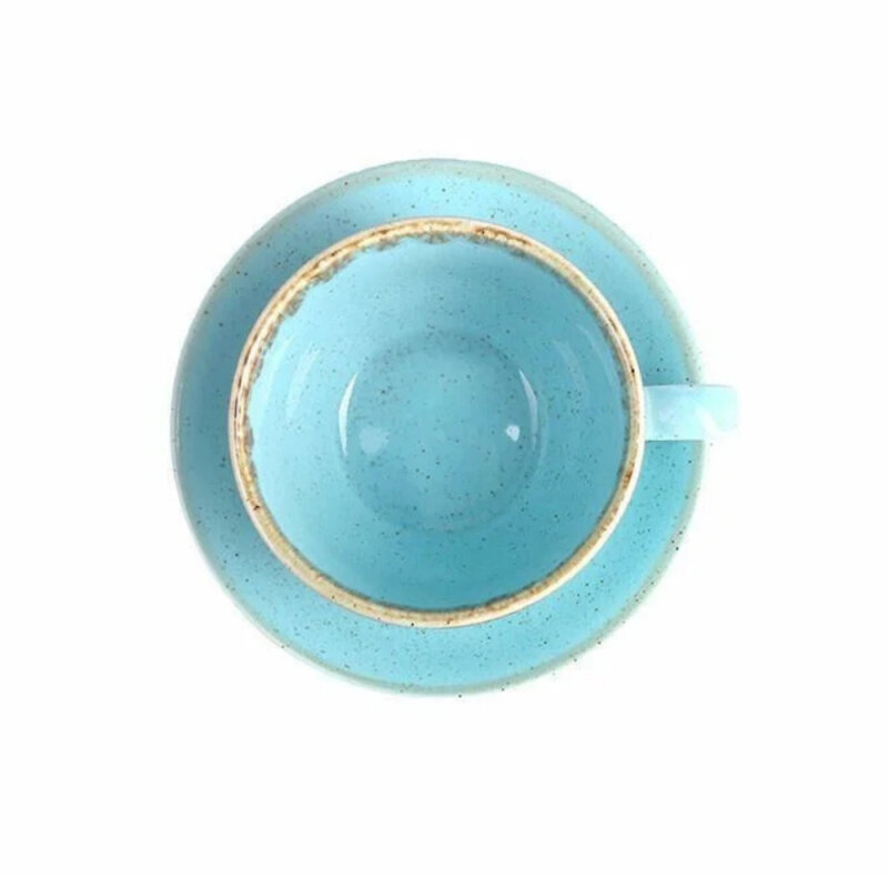 Porland Porselen 132115 Seasons Alumilite Turkuaz Çay Fincan Tb.15 cm - 2