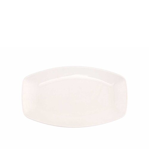 Porland Porselen 114437 Square Alumilite Kayık Tabak 370 Mm - PORLAND PORSELEN