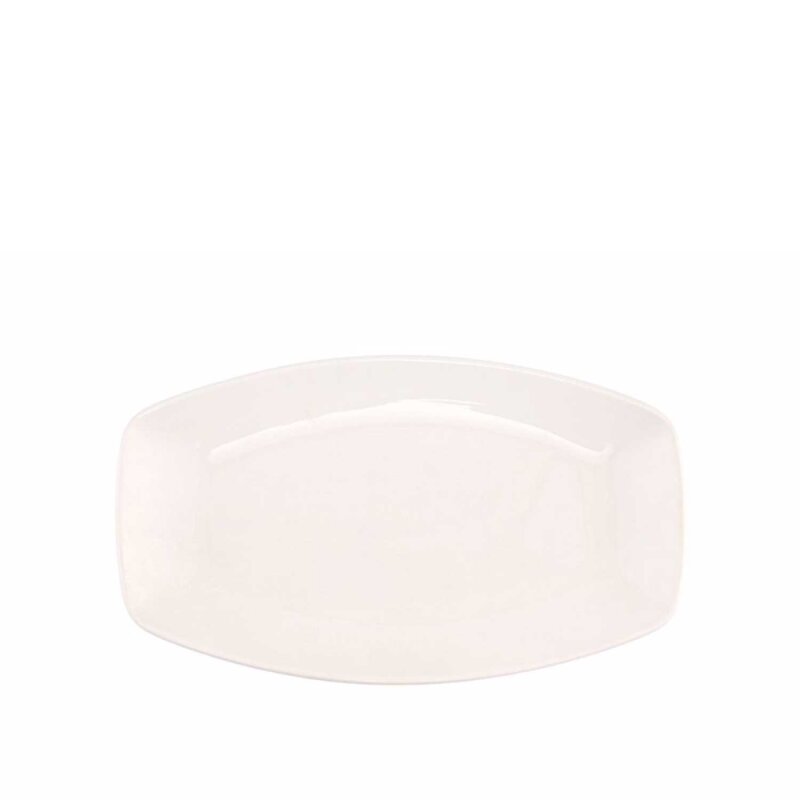 Porland Porselen 114437 Square Alumilite Kayık Tabak 370 Mm - 1