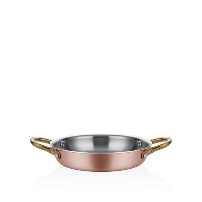 Altınbaşak 20 Multi Metal Bakır Yumurta Sahanı - 1