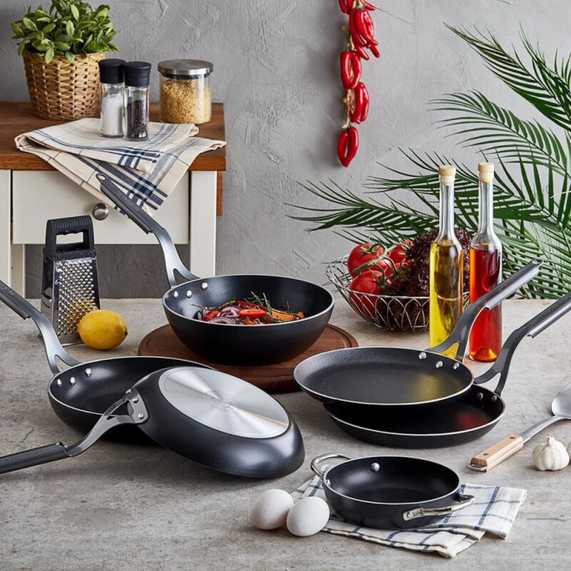 Altınbaşak 30 Lazetti Profesyonel Wok Tava - 3