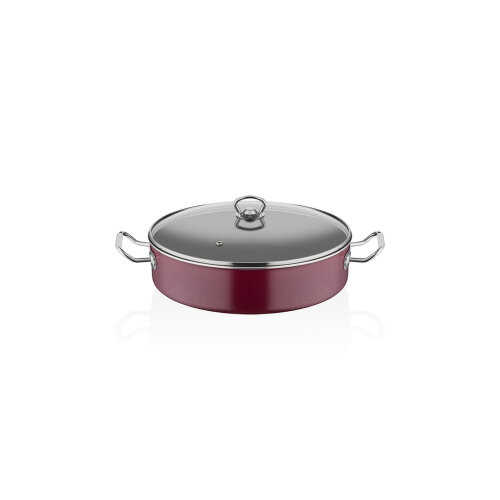 Altınbaşak Mega Karnıyarık Tencere 32 Cm Basık - ALTINBAŞAK