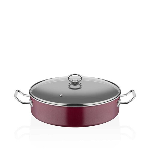 Altınbaşak Mega Karnıyarık Tencere 34 Cm Basık - ALTINBAŞAK