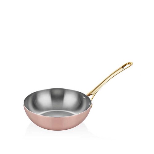 Altınbaşak 26 Multi Metal Bakır Wok Tava - ALTINBAŞAK