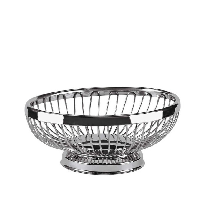 Altınbaşak Paslanmaz Oval Ekmek Ve Meyve Sepeti - 1