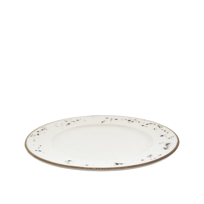 Zest Porcelain Anka Düz Tabak 27 Cm -Paris Krem - 1