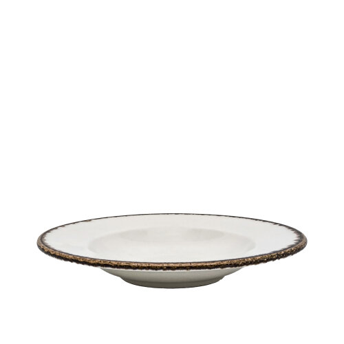 Zest Porcelain Anka Çukur Tabak 21 cm Chocolate ANK21CKCT47 - ZEST PORCELAIN