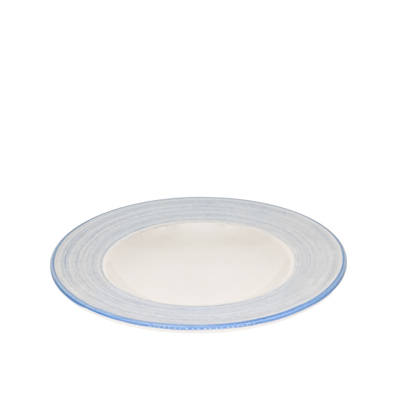 Zest Porcelain Anka Çukur Tabak 21 Cm-Tokyo Mavi - 1