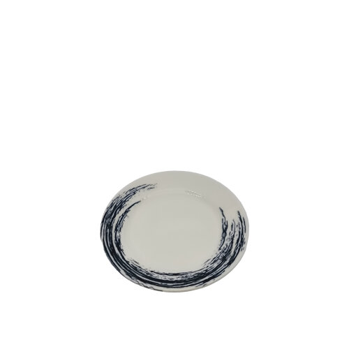 Tulu Porselen Anka Düz Tabak 17 cm Crescent Siyah ANK17DUDB1579 - TULU PORSELEN