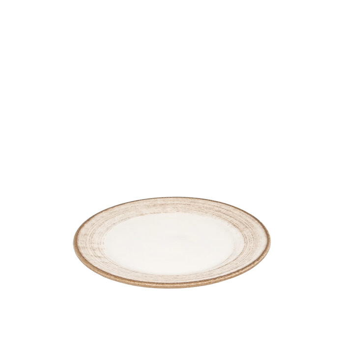 Zest Porcelain Anka Düz Tabak 17 Cm -Tokyo Kahve - 1