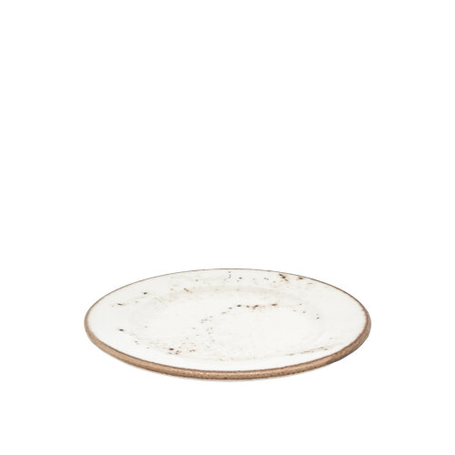 Zest Porcelain Anka Düz Tabak 17 Cm-Paris Krem - ZEST PORCELAIN