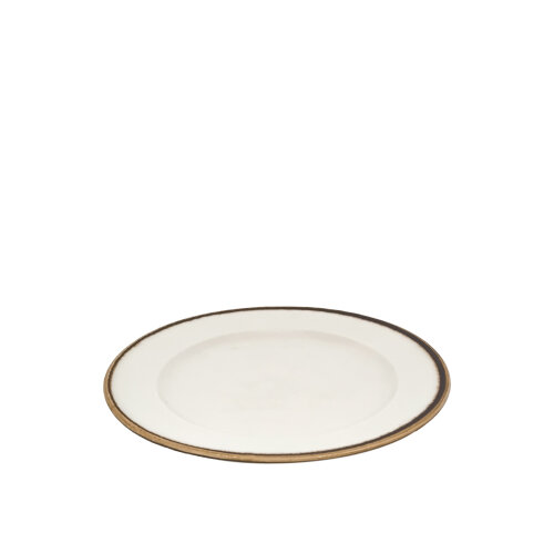 Zest Porcelain Anka Düz Tabak 21 cm-Chocolate ANK21DUCT47 - ZEST PORCELAIN