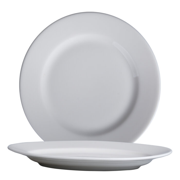 Zest Porcelain Anka Düz Tabak 25 cm ANK25DU - 1