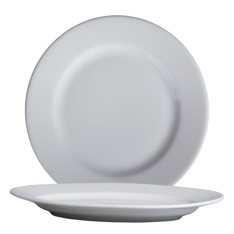 Zest Porcelain Anka Düz Tabak 25 cm ANK25DU - 1