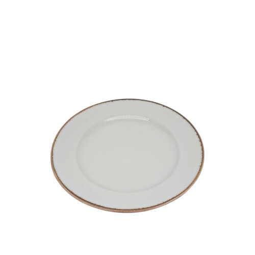 Tulu Porselen Anka Düz Tabak 27 cm - Chocolate - TULU PORSELEN