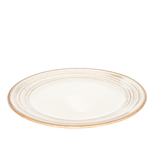 Zest Porcelain Anka Düz Tabak 30 Cm-Tokyo Kahve - ZEST PORCELAIN