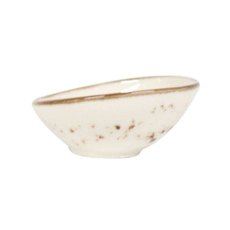 Zest Porcelain Anten Kase 9 Cm-Paris Krem - 1