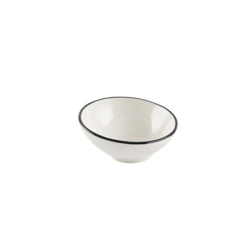 Zest Porcelain Anten Kase 9 Cm-Riva Siyah - ZEST PORCELAIN