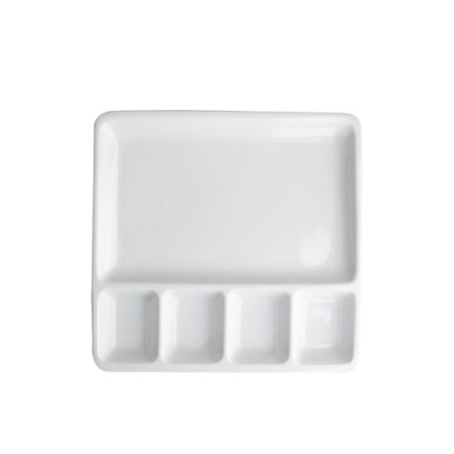 Porland Porselen A+P Beyaz 358824 Kahvaltı Tab. 22Cm - PORLAND PORSELEN