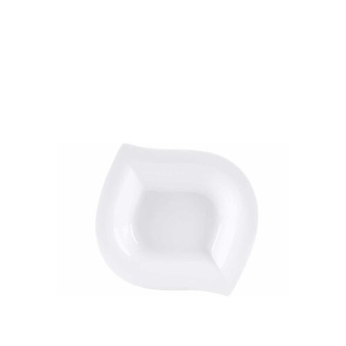 Porland Porselen 174122 Leaf Beyaz Çukur Tabak 250 Mm - PORLAND PORSELEN