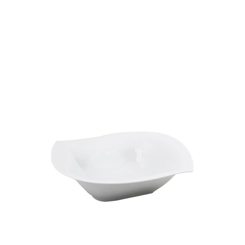 Porland Porselen A+P Leaf Beyaz Otel 804110 Çok Amaçlı Mini Kase 7Cm - PORLAND PORSELEN