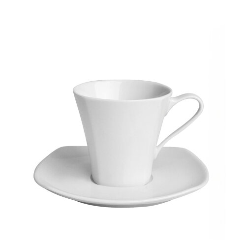 Porland Porselen 324423 Square Çay Fincan 200 Cc - PORLAND PORSELEN