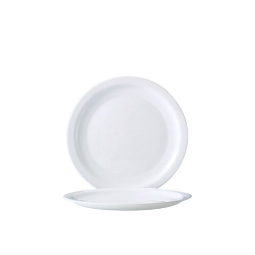 Arcoroc Beyaz Düz Tabak 25,8 cm - 2