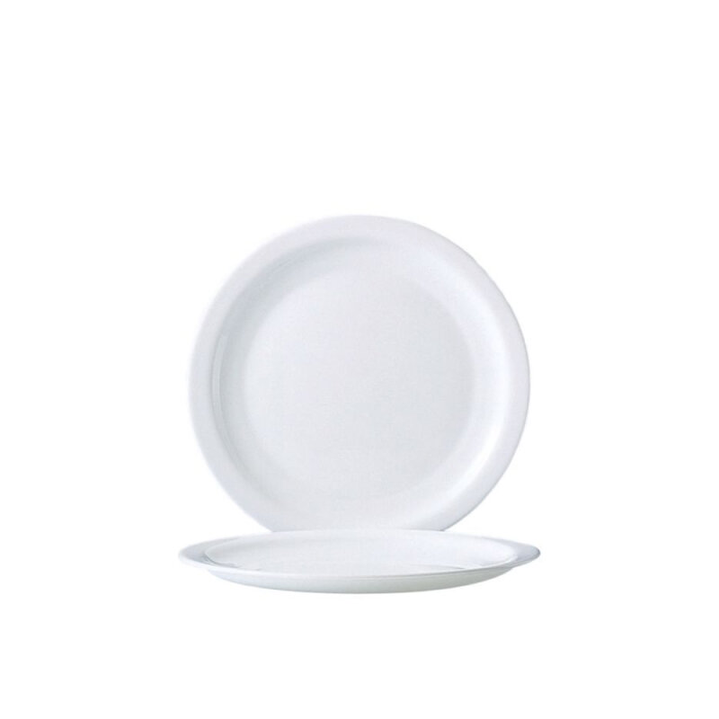 Arcoroc Beyaz Düz Tabak 25,8 cm - 2