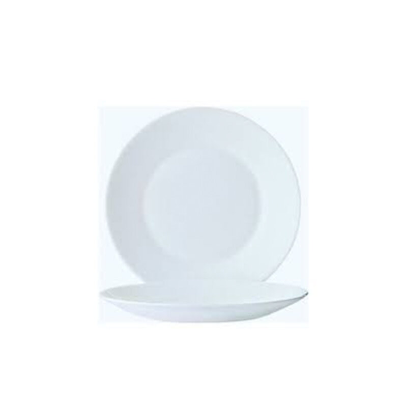 Arcoroc Beyaz Düz Tabak 25 cm - 1