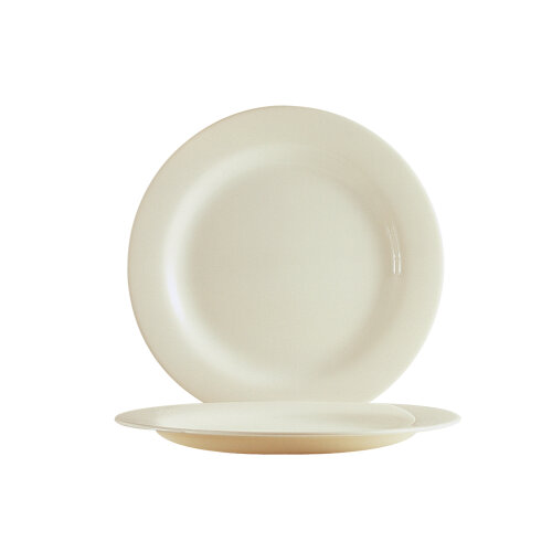 Arcoroc Krem Sade Düz Tabak 25 cm - ARCOROC