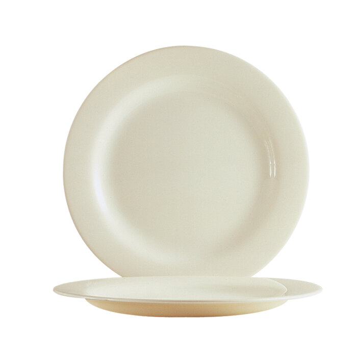 Arcoroc Krem Sade Düz Tabak 32 cm - 1
