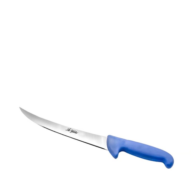 Aryıldız 1 No Eğik Kemik Bıçağı Mavi Sap 20 Cm - 1