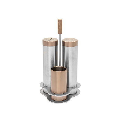 Aryıldız Menaj Set 4 Prç.10004 Bronz Kaplama - ARYILDIZ