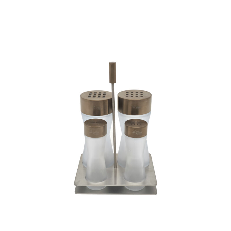 Aryıldız Menaj Set 5 Prç.10006 Bronz Kaplama - 1