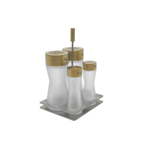 Aryıldız Menaj Set 5 Prç.10006 Gold Kaplama - 2