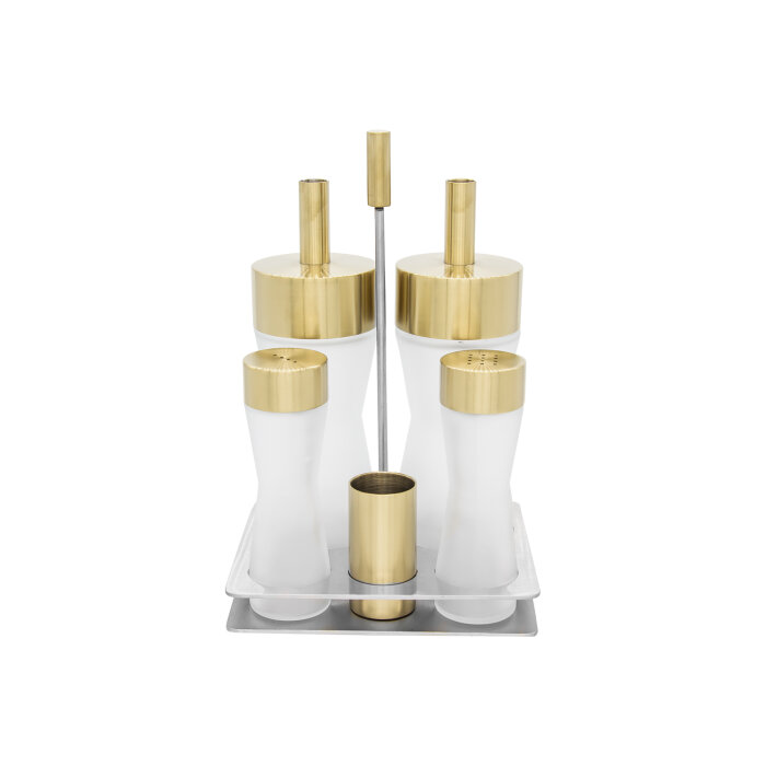 Aryıldız Menaj Set 5 Prç.10008 Gold Kaplama - 1