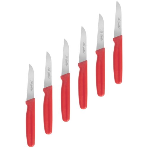 Aryıldız 3001 Küt Ağız Kırmızı Meyve Bıçak - ARYILDIZ