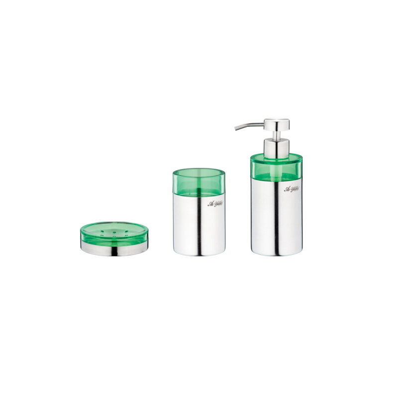 Aryıldız 30239 3 Lü Yeşil Banyo Seti - 1